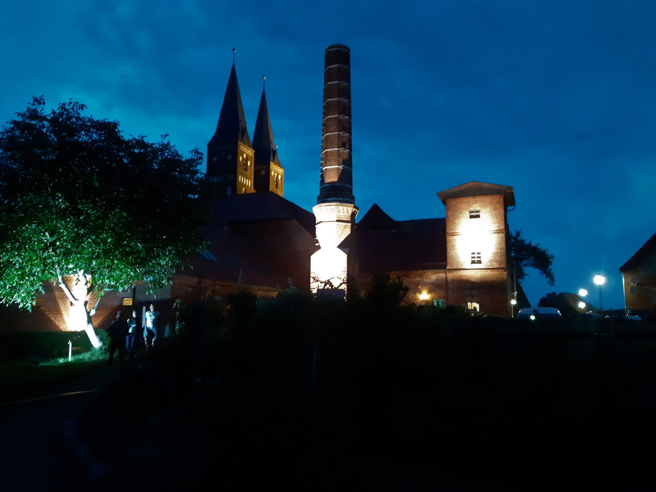 Kloster Jerichow bei Nacht