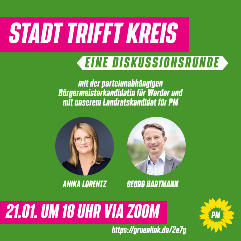 Stadt trifft Kreis – sei live dabei!